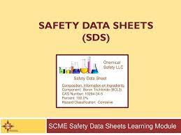 Material safety data sheet espree animal products 800 industrial blvd. Safety Data Sheets Sds Ppt Download