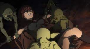 The goblin cave thing has no scene or indication that female goblins exist in that universe as all the a kind goblin's bird manga: Goblin Slayer Episode 1 Anime Has Declined
