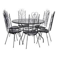 We did not find results for: Vintage Spanish Style Six Chair Dining Table Set Metal Scrolls Mid Century Patio Set Chairish