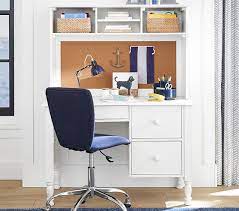 English dovetail drawers open smoothly on glides and feature safety stops. Catalina Kids Storage Desk Tall Hutch Pottery Barn Kids