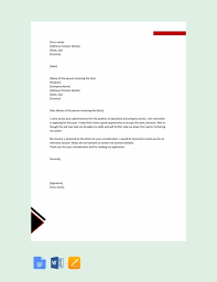 An interviewer can read and understand everything by looking at the cover letter without opening a resume. Simple Job Application Letter 29 Job Application Letter Examples Pdf Doc Free Premium Templates Through Such Letters Applicants Market Themselves To The Employer Demonstrate Their Capability For The Job And