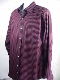 Tailorbyrd Mens Casual Shirt Flip Cuff Big Tall Red Black Striped Size 2xlt Tailorbyrd Casual Shirts Casual Shirts For Men Striped Long Sleeve Shirt