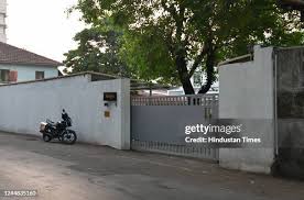 A view of government bungalow Meghdoot ...
