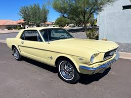 Image result for Phoenician Yellow 1965 Mustang