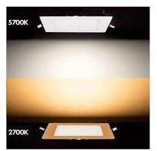 This will make a small room seem larger and your ceiling will seem higher. 6 In Color Selectable Integrated Square Led Recessed Light Kit