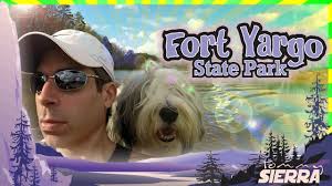 Paddle & a hike in FORT YARGO State Park in wintertime