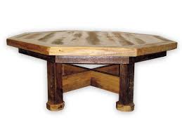 barnwood octagon dining table for sale