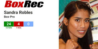 BoxRec: Sandra Robles