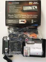 New Open Box Xm Commander Universal Satellite Radio Receiver Xm Rvr Fm 001 Terk Radio Satellites Fm Radio
