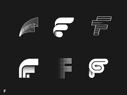 Alphabet Project F Vol 1 Text Logo Design Initials Logo Design Typography Logo