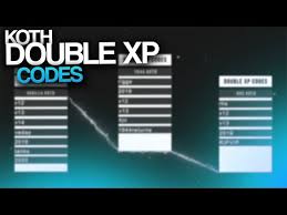 By using the new active arsenal codes, you can get free skins (cosmetics) and voices. Codefourgaming Double Xp Codes Koth 08 2021