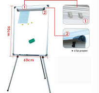 Foska Classroom Stationery Flip Chart Stand Writing Magnetic Whiteboard