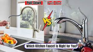 Pull Down Vs Out Faucet Which Is