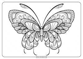 Children love to know how and why things wor. Printable Butterfly Mandala Pdf Coloring Pages 46