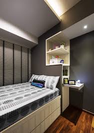 This way, you can have additional storage without obstructing much of the windows. 7 Tricks Interior Designers Use To Make Small Spaces Feel Bigger