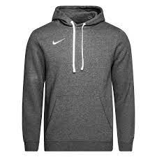 Nike Hoodie Team Club 19 - Grey/White | www.unisportstore.com