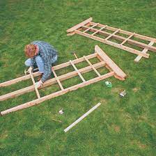 These diy arbor plans show you how to build a trellis that is the entryway to the garden and a part of the garden. Build A Sturdy Arbor Finegardening