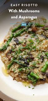 Mushroom And Asparagus Risotto Recipe Recipe In 2020 Asparagus Risotto Recipe Mushroom Risotto Recipes Risotto Recipes