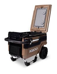 Besides an excellent storage capacity, these coolers are highly portable and you can move them with ease over all types of terrains. Igloo 70 Qt Trailmate Journey Ice Chest Cooler Brown With Wheels Walmart Com Walmart Com
