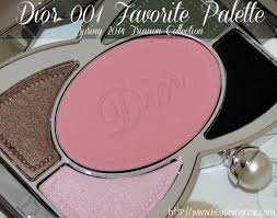dior 001 favorite makeup palette