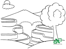Sudah bagus, beragam, dan tinggal cetak. Mewarnai Gambar Pemandangan Khas Indonesia Alamendah S Blog