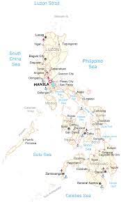 Eastern Mindanao Provinces Map Philippines Map - Gis Geography