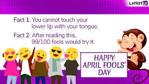 April Fools Day 2019 Messages Images Prank Quotes Funny Whatsapp Stickers Gifs Photos Sms Greetings To Wish Happy April Fool S Day To Your Friends On 1st April Latestly