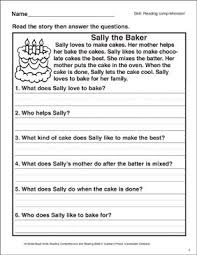 My Friend Tickles Reading Comprehension Printable Skills Sheets Reading Comprehension Lessons Reading Comprehension Reading Comprehension Skills