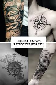 23 Great Compass Tattoo Ideas For Men - Styleoholic