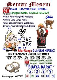 Prediksi Syair Hk 13 Agustus 2020 Forum Syair Hk Pangkalantoto