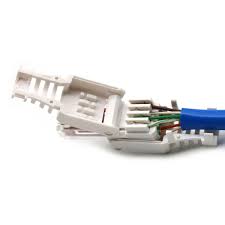 Rj11 and rj12 are the same size; No Crimp Poe Connectors Ethernet Cable Tool Less Cat6 Crystal Head Rj45 Connector Plug Buy From 4 On Joom E Commerce Platform