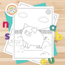 Lego coloring pages lego coloring pages are pictures presenting the most popular building blocks in the world. Cutesy Free Pig Coloring Pages Kids Activities Blog