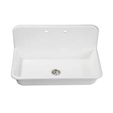 99 list list price $560.99 $ 560. Kingston Brass Gkta3620198 Arcticstone 36 Inch Solid Surface Top Mount Kitchen Sink With Backsplash Matte White Amazon Com