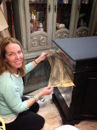 Use Foil For An Easy Silver Leaf Finish Paint Furniture Painted Furniture Furniture Finishes