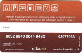We did not find results for: Bank Card E Money Bank Mandiri Indonesia Col Id Gm 0026