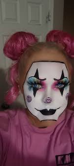 Halloween makeup look shared