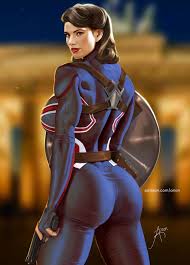 Captain Carter (Arion69) [Marvel What If] - Hentai Arena