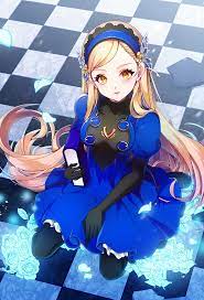 Filter by device filter by resolution. Hd Wallpaper Lavenza Shin Megami Tensei Persona 5 Blonde Blue Dress Anime Wallpaper Flare