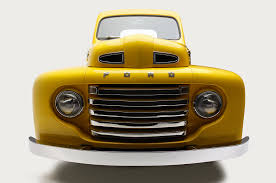 Image result for Chrome Yellow 1950 Ford Truck