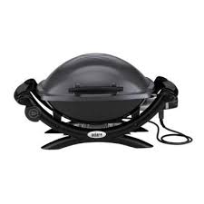 Weber Q 1400 Portable Electric Grill 52020001 The Home Depot Electric Grill Electric Bbq Gas And Charcoal Grill