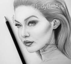 Gigi hadid is opening up about her anxiety surrounding motherhood. Judy On Twitter Gigi Hadid Drawn With Graphite Pencils Hope You Like It Gigihadid Gigihadid Drawing