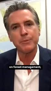 California Gov. Gavin Newsom spoke