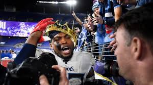 The physics of henry's hairstyle are nothing short of impressive. Tennessee Titans Meet Fan Who Crowned Running Back Derrick Henry