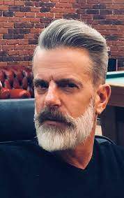 Herbal oils turn grey hair into to darker color permanently by using all natural ingredients herbs & seeds oils. Silverfox Stay Grey Grey Beards Comb Over Haircut Grey Hair Men