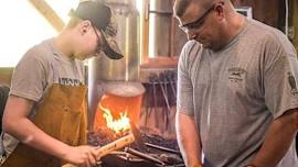 Parent and Teen Blacksmithing