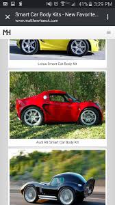 Have your own ideas about how your car should look like? Cute Body Kits For Smart Cars