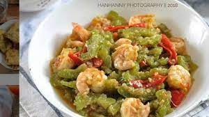 Resep tumis pare & telur anti pahit. Resep Tumis Pare Udang Pengolahan Tepat Rasa Pahit Hilang