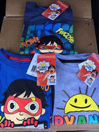 Nwt Ryan Toys Review Ryans World T Shirt Size 4 5 6 7 U Choose Ryan Toys Sports Themed Birthday Party Sports Theme Birthday