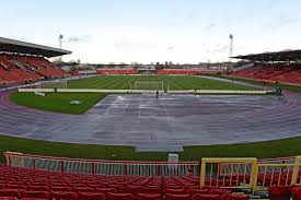 The stadium is primarily set up for athletics, with a running track. Pay On The Day Available At Gateshead News Oldham Athletic