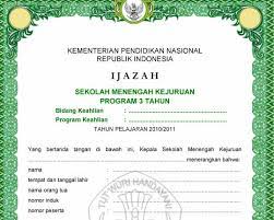 Pedoman pengisian blangko ijazah dan transkrip nilai smk.· Blangko Ijazah D3 Kosong Cara Golden